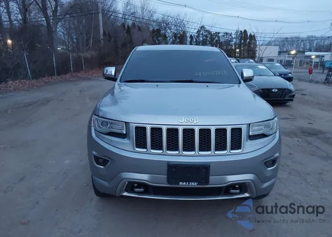 2014 Jeep Grand Cherokee Overland z USA, uszkodzony, nr VIN 1C4RJFCGXEC172655